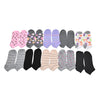 Dark Gray & Pink