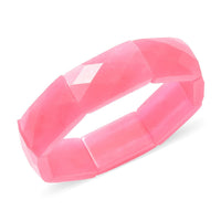 Green Jade Section Bracelet (6.5-7In) 218.50 ctw