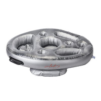 Inflatable Floating Snack Holder with 8 Storage Holes