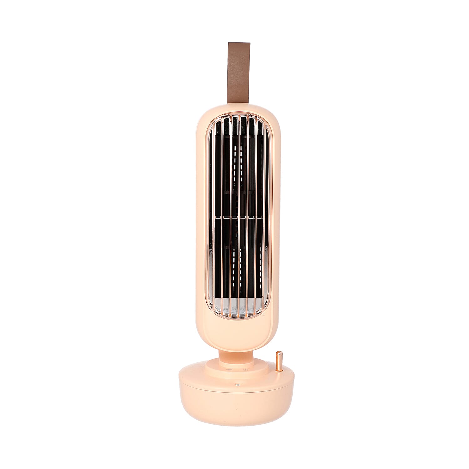 Green 2 in 1 Humidifier and Bladeless Fan with 220ml Water Tank Capacity (5W) (4.33x4.33x12)