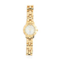 LUCY K Japanese Movement Watch with Faux MOP Dial in Goldtone - Sticky add to cart bar