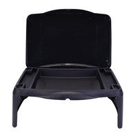 Plastic Folding Lap Desk with Storage Space