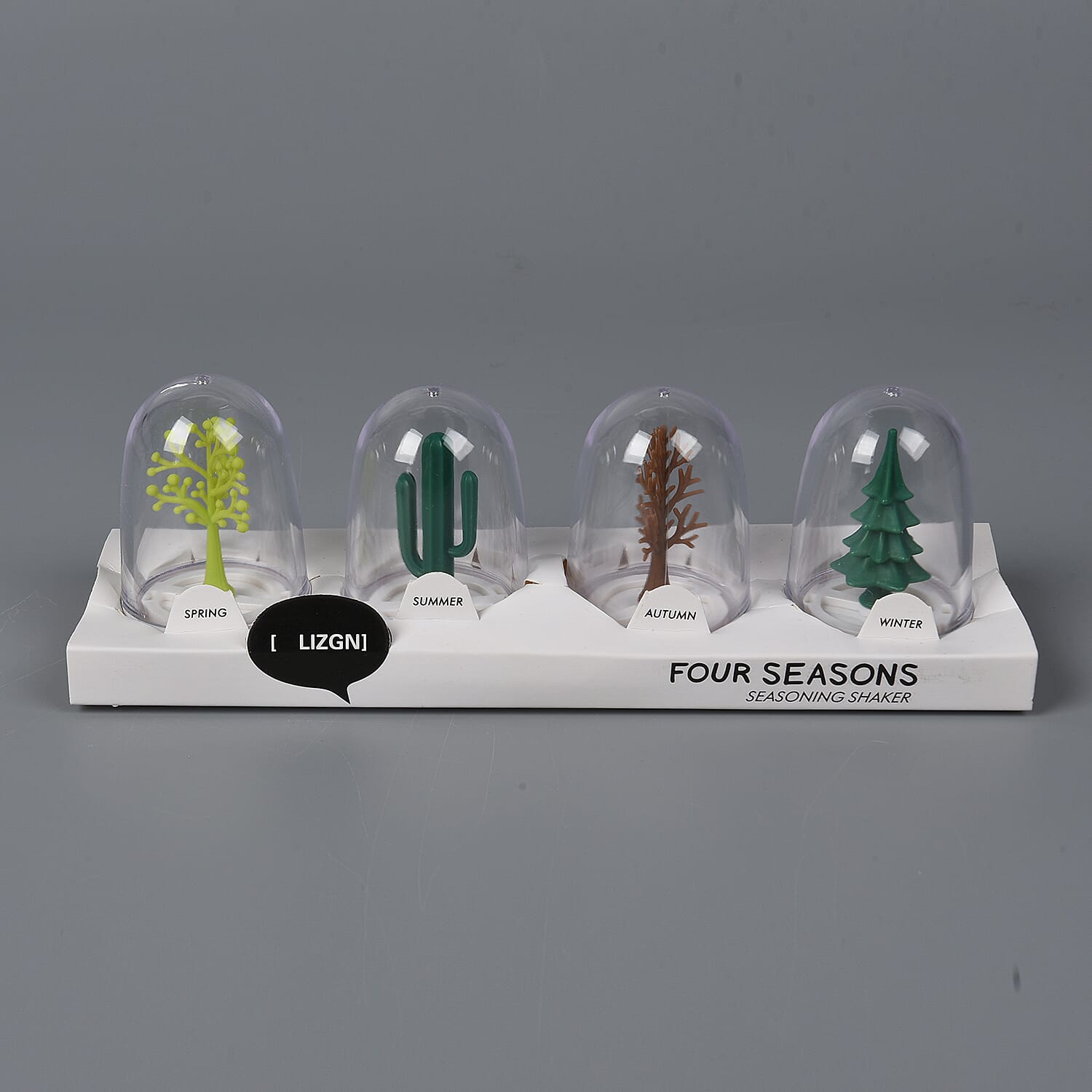 Set of 4 Plant Seasoning Shaker