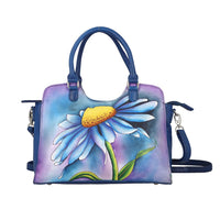 SUKRITI Light Olive Green Butterfly Genuine Leather Shoulder Tote Bag (11"x3.5"x8")