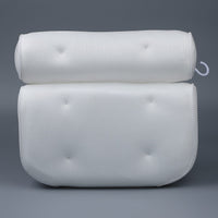 Head and Back Sport Bathtub Pillow with 6 Suction Cub (13.77x12.59x3.14)