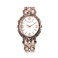 STRADA Japanese Movement Cuff Bracelet Watch in Goldtone (6.5-7.00 In) - Sticky add to cart bar