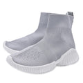 Gray Stretch Sock Boot - Size 5 (US) - Sticky add to cart bar