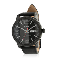 Timex Quartz Movement City Casual Mens MOD 44mm Leather Strap Watch