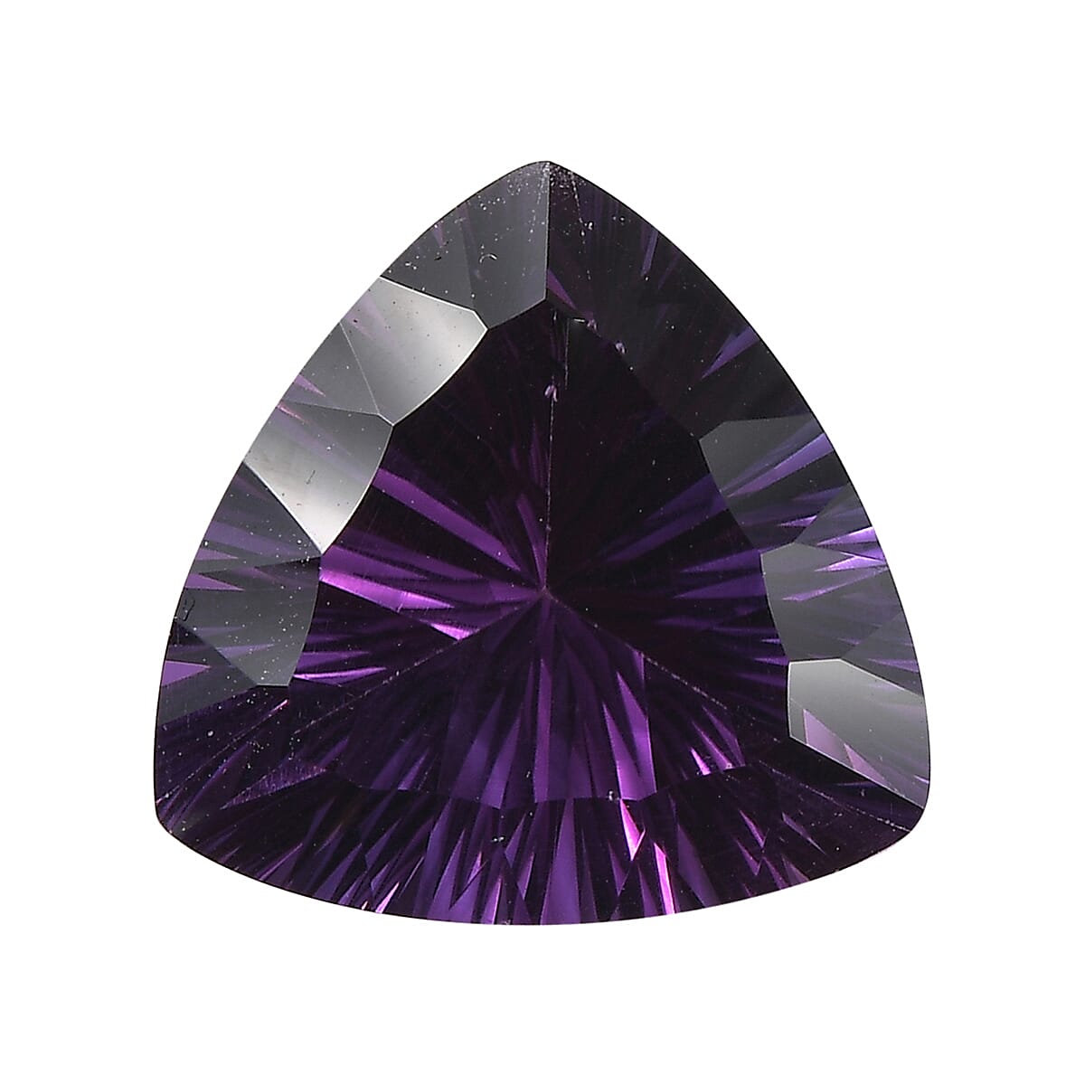AA Mashamba Amethyst (Trl 14 mm) 6.61 ctw Loose Gemstone