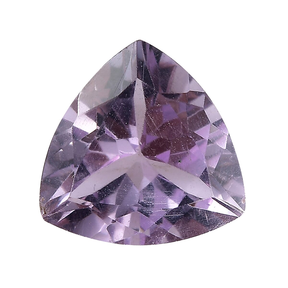 Rose De France Amethyst (Trl 10 mm) 2.78 ctw Loose Gemstone