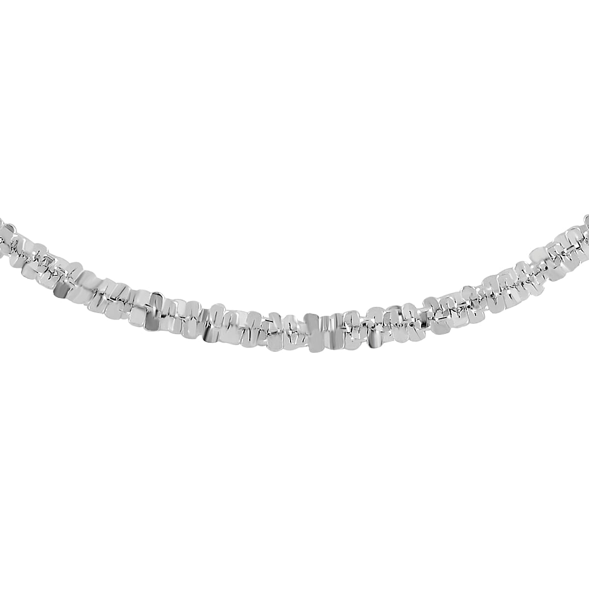 Italian Sterling Silver 1.4mm Sparkle Chain 24 Inches 3.20 Grams