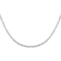 Italian Diamond Cut Sparkle Chain 20 Inches in Sterling Silver 3.80 Grams - Sticky add to cart bar