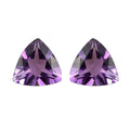 Mashamba Amethyst Set of 2 (Trl 7 mm) 1.96 ctw Loose Gemstone - Sticky add to cart bar