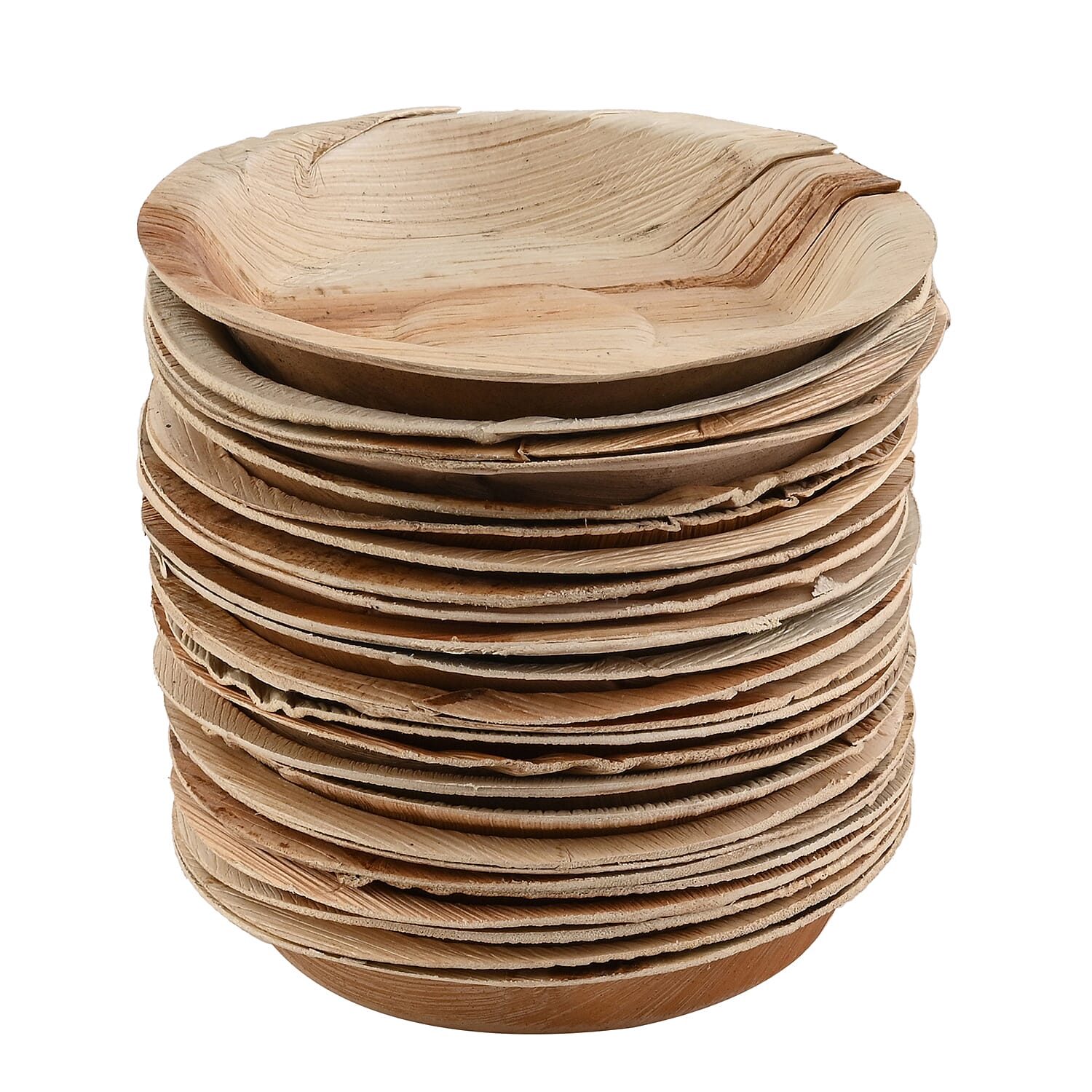 EcoWise Areca Palm Leaf 6" Round Plates - 25ct.