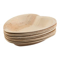 EcoWise Areca Palm Leaf 7 Heart Plates - 10ct. - Sticky add to cart bar