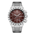 GAMAGES OF LONDON Limited Edition Hand Assembled Distinguish Automatic Movement Watch in Stainless Steel (45mm) FREE GIFT PEN - Sticky add to cart bar