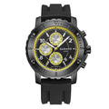 GAMAGES OF LONDON Limited Edition Hand Assembled Innovator Automatic Movement Silicone Strap Watch in Orange (45mm) FREE GIFT PEN - Sticky add to cart bar