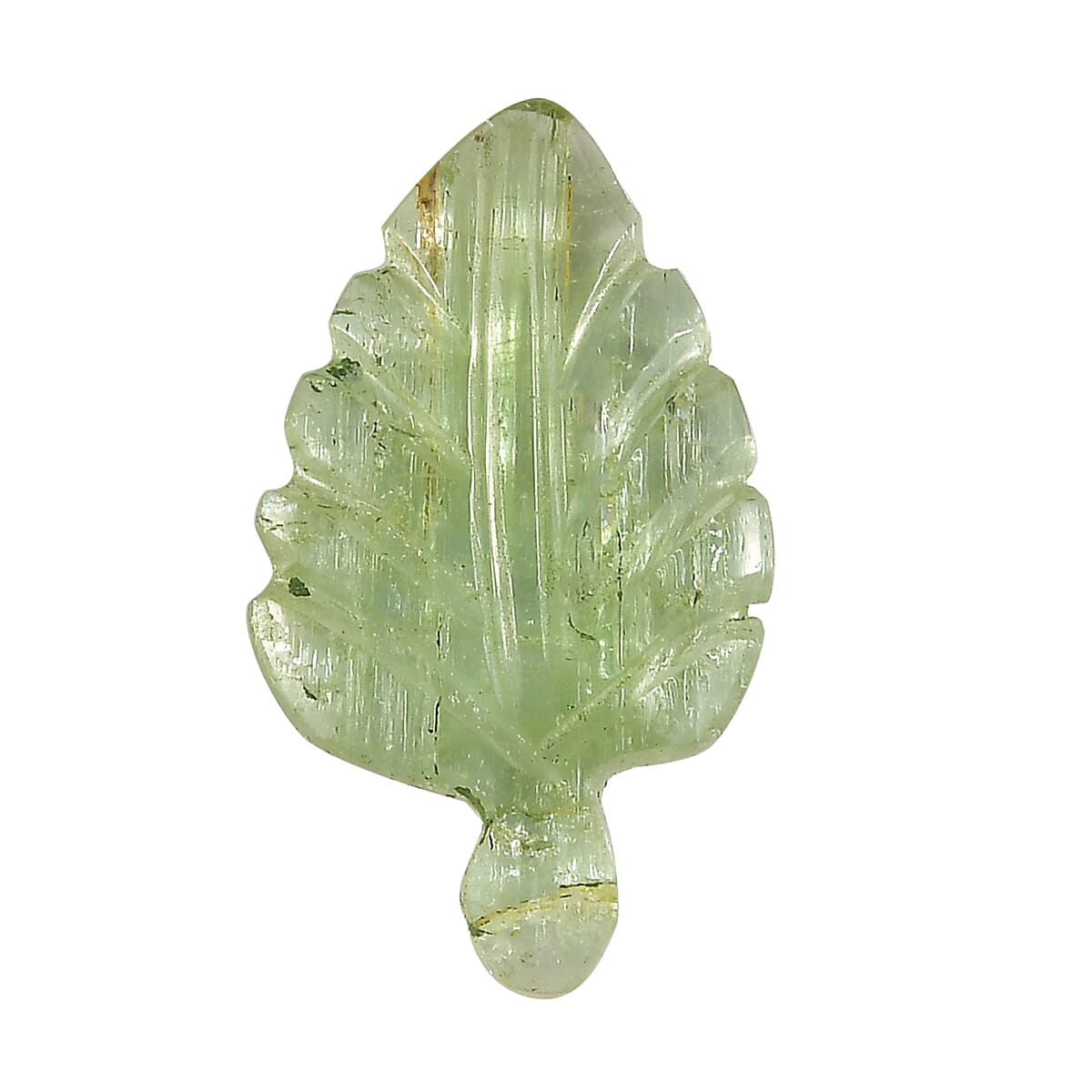 Green Tourmaline Carved (Fancy Free mm) 6.38 ctw