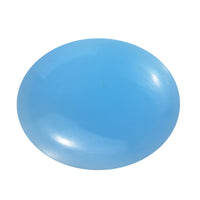 Enhanced Blue Chalcedony (Ovl 11x9 mm) 2.54 ctw