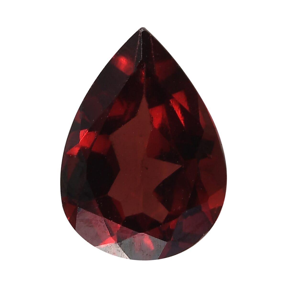 AA Mozambique Garnet (Pear 7x5 mm) 0.77 ctw