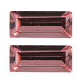 Light Rose Crystal Set of 2 (Bgt 7x3 mm) 0.81 ctw - Sticky add to cart bar