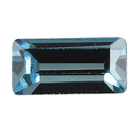 Aquamarine Color Crystal (Bgt 5x2.5 mm) 0.16 ctw
