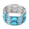 Simulated Aqua Blue Diamond
