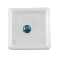 AA Mojave Blue Turquoise (Rnd 8 mm) 1.94 ctw