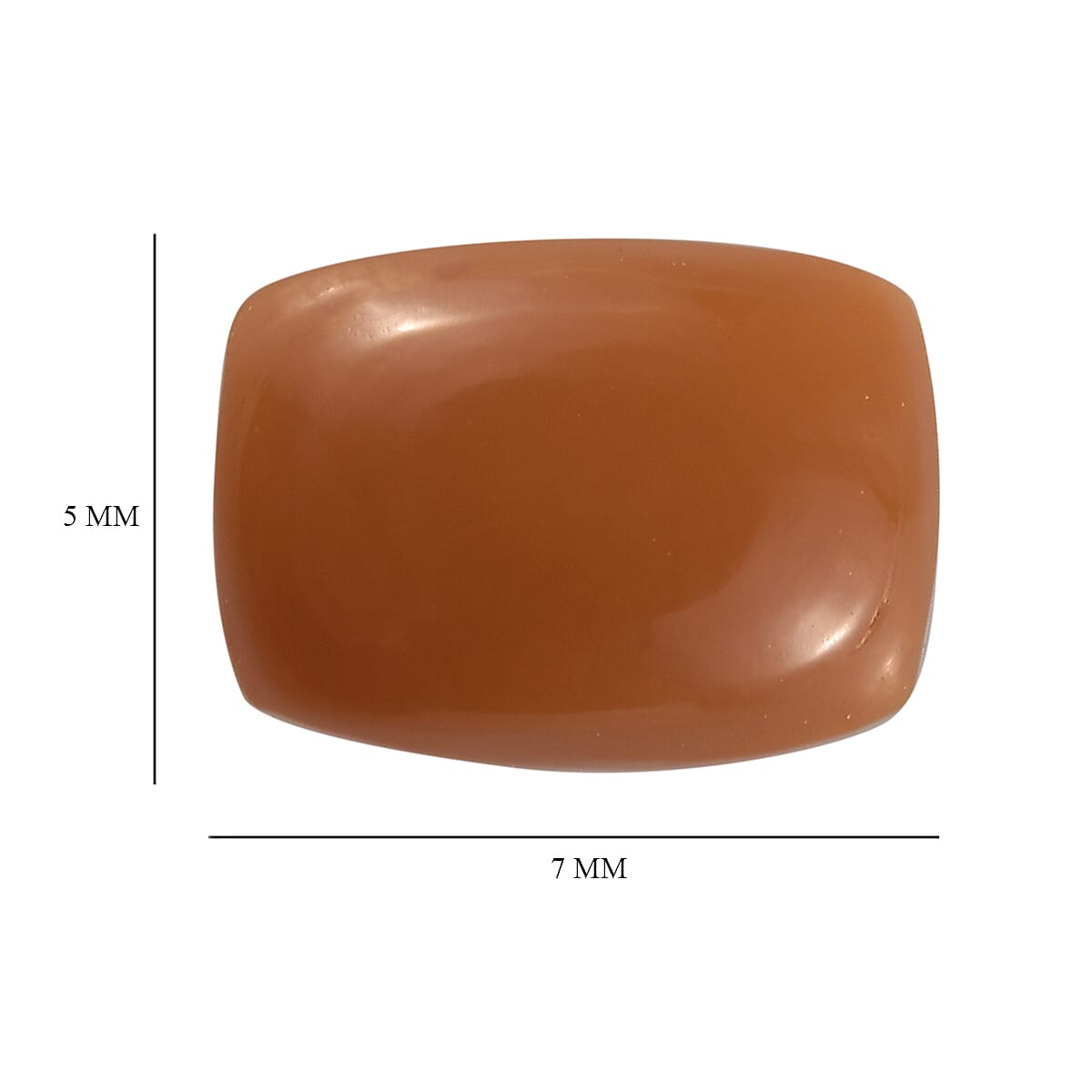 American Caramel Opal (Cush 7x5 mm) 0.55 ctw