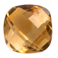 AA Brazilian Citrine (Cush 7x7 mm) 1.21 ctw - Sticky add to cart bar