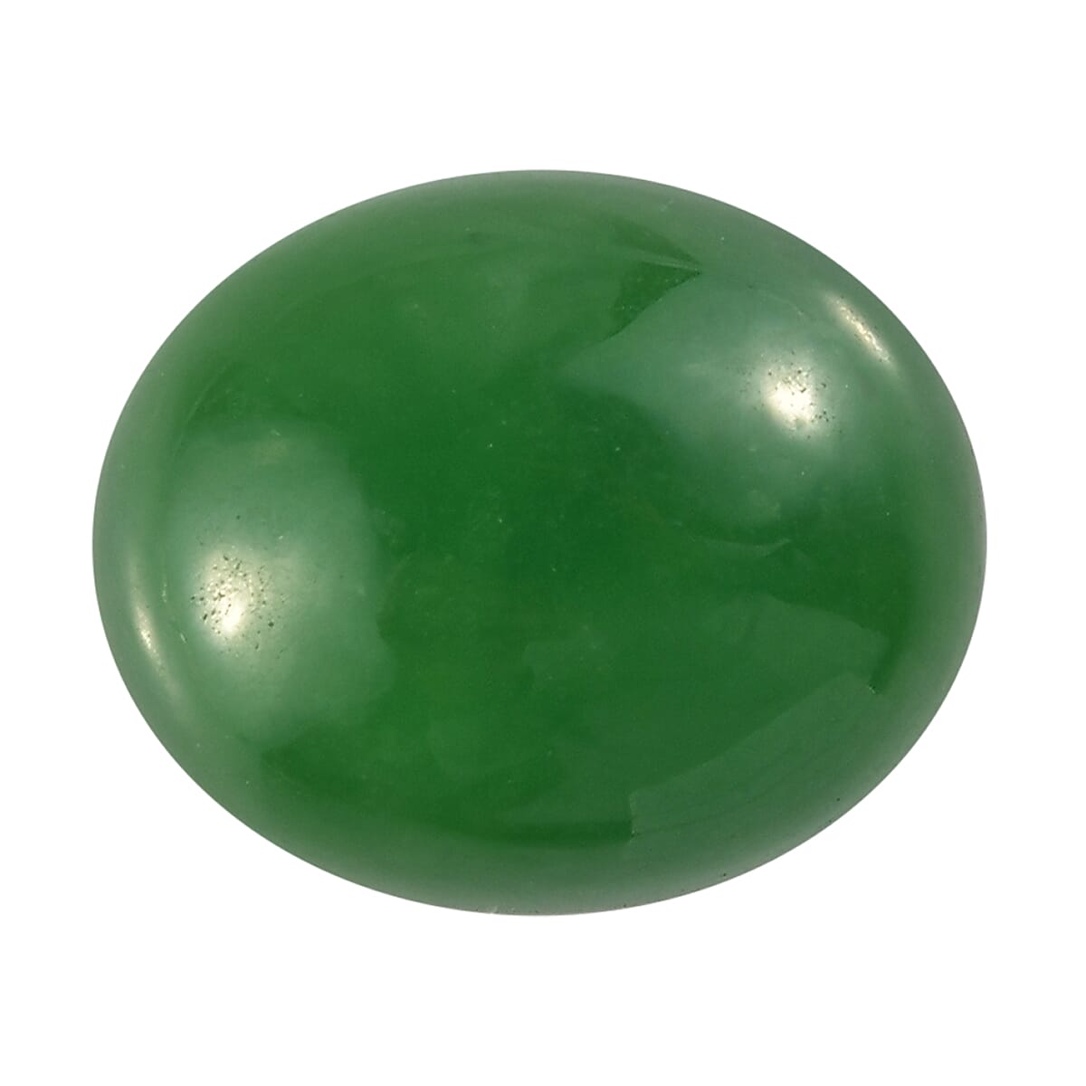 AAA Green Jade (D) (Ovl 12x10 mm) 4.65 ctw