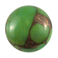 AA Mojave Green Turquoise (Rnd 10 mm) 3.28 ctw - Sticky add to cart bar