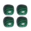 African Malachite Set of 4 (Cush 7x7 mm) 7.00 ctw - Sticky add to cart bar