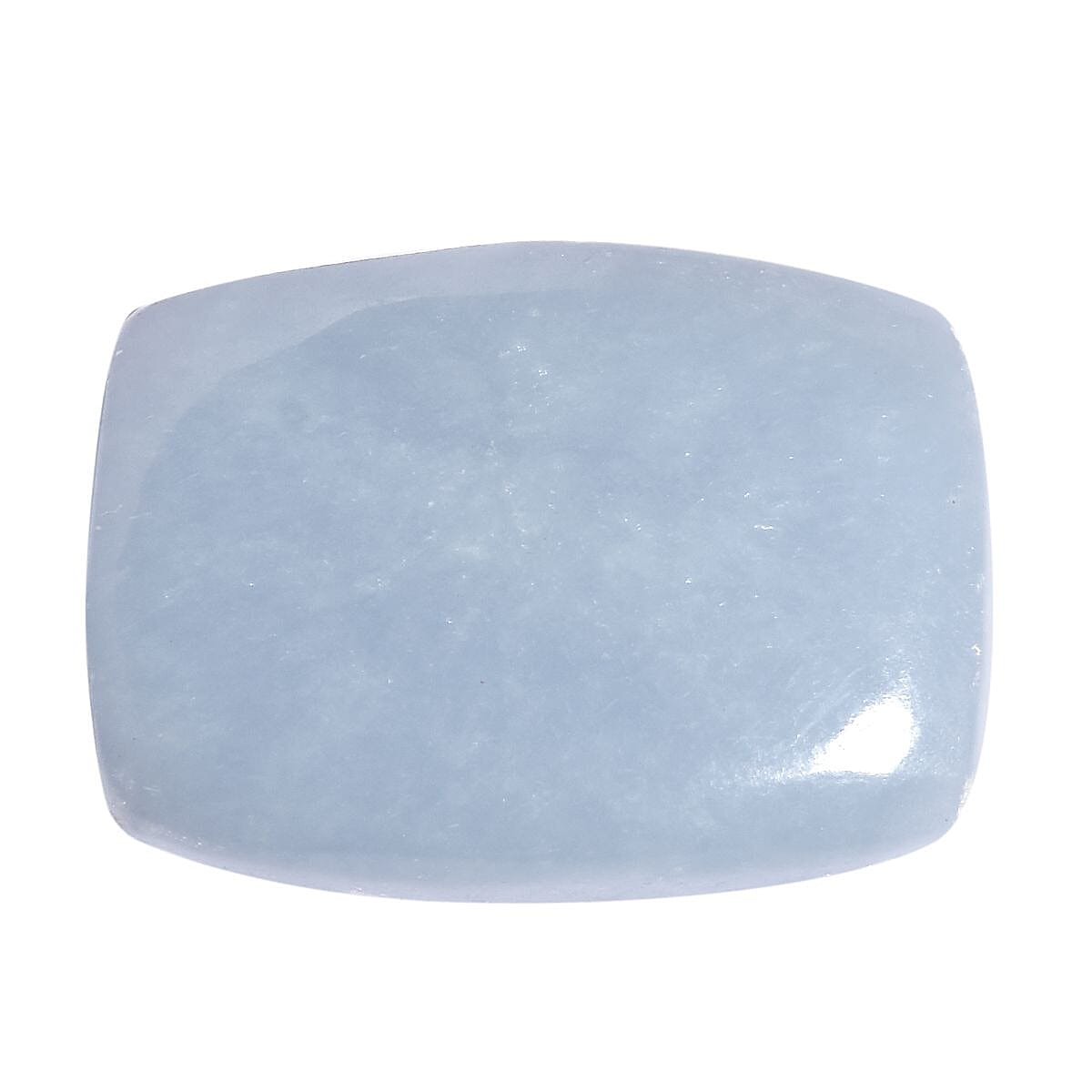 Mexican Angelite (Cush 16x12 mm) 5.68 ctw | Loose Gem | Loose Gemstones | Loose Stones | Jewelry Stones