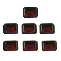 AAA Imperial Fire Garnet Set of 7 (Oct 7x5 mm) 8.50 ctw Loose gemstone (Del. in 7-10 Days)