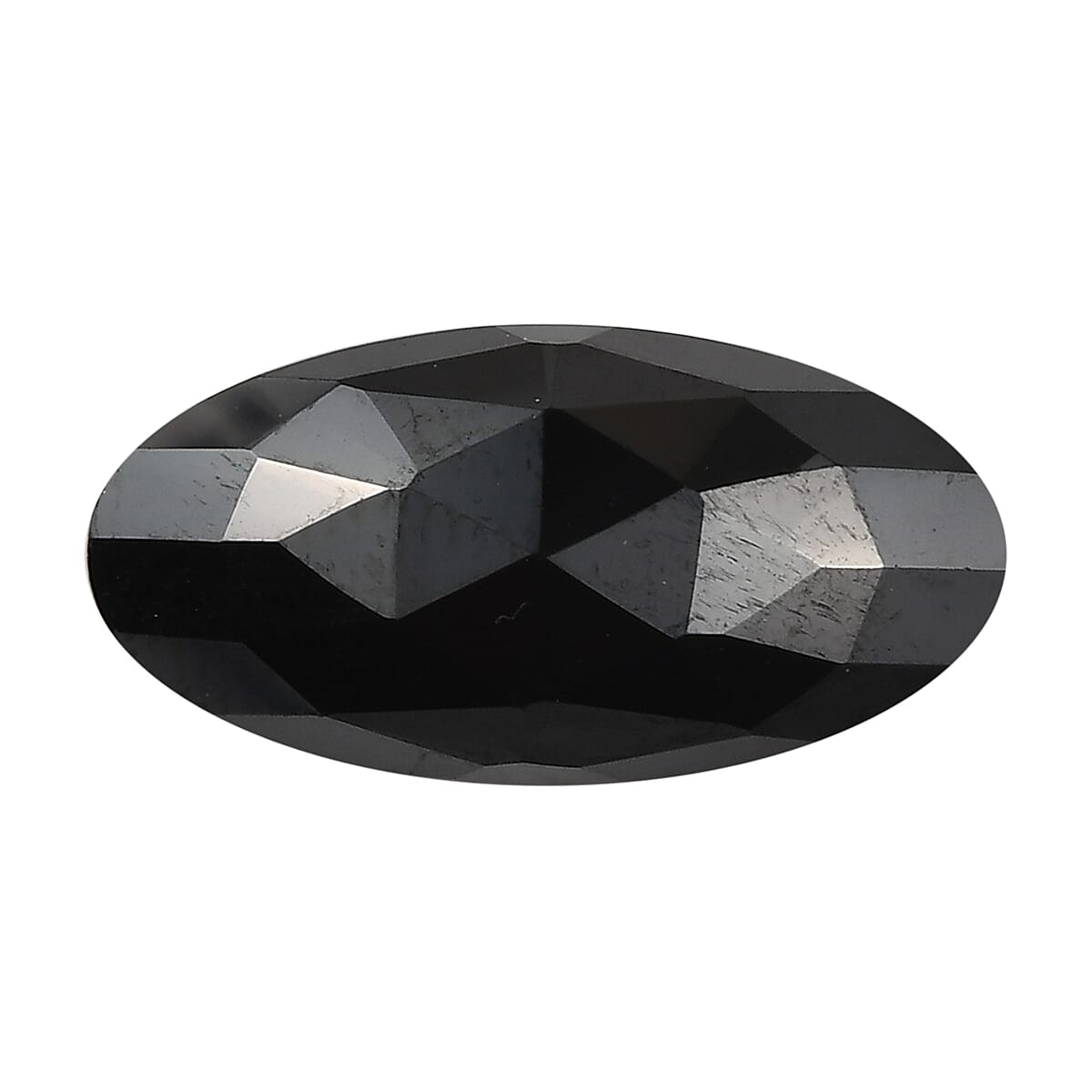Thai Black Spinel (Ovl 16x8 mm) 5.82 ctw Loose Gemstone