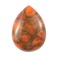 Mojave Orange Turquoise (Pear 20x15 mm) 11.65 ctw