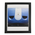 Blue Ferrari Classic Car Close-Up  14x18 framed Print - Sticky add to cart bar