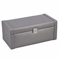 "PU Jewelry Boxes with multiple storage options Colour : Beige Size : 25(L)x13(W)x10(H) CM" - Sticky add to cart bar