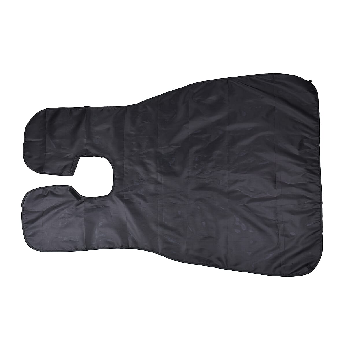 Male Beard Apron with 2 Suction Cup - Black (29"x43.3")