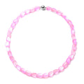 Simulated Multi Color Mystic Topaz Beaded Necklace 20 Inches in Silvertone - Sticky add to cart bar