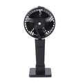 Black Spray Handheld Fan (9.06""x4.33"") (1200mAh Battery Included) - Sticky add to cart bar