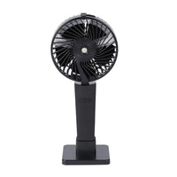 Black Spray Handheld Fan (9.06""x4.33"") (1200mAh Battery Included)