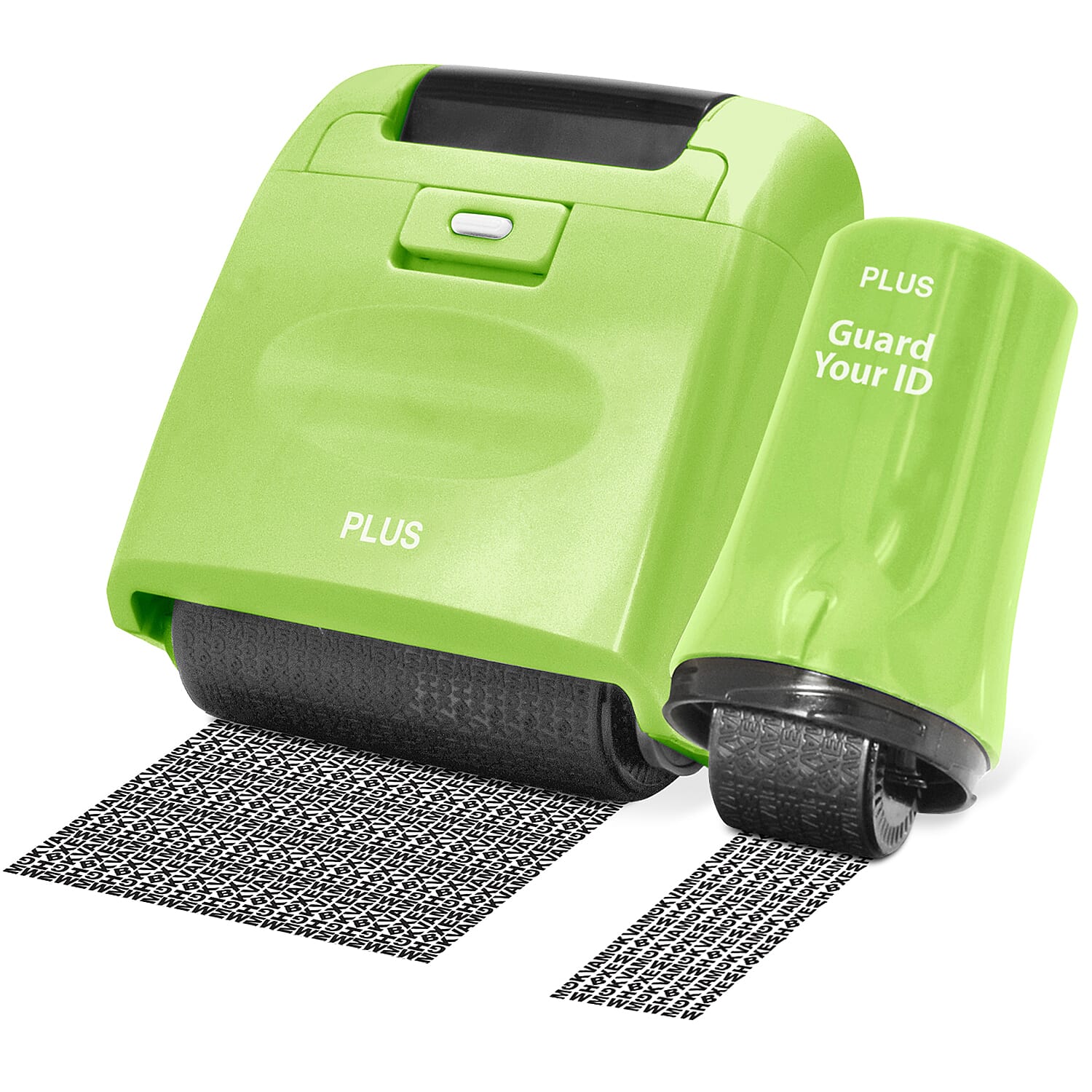 Guard your ID 2-Piece Security Kit White- Includes One Wide Roller and One Advanced Roller