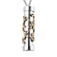 Multi Color Austrian Crystal Kaleidoscope Pendant Necklace 30-32 Inches in Silvertone and Goldtone