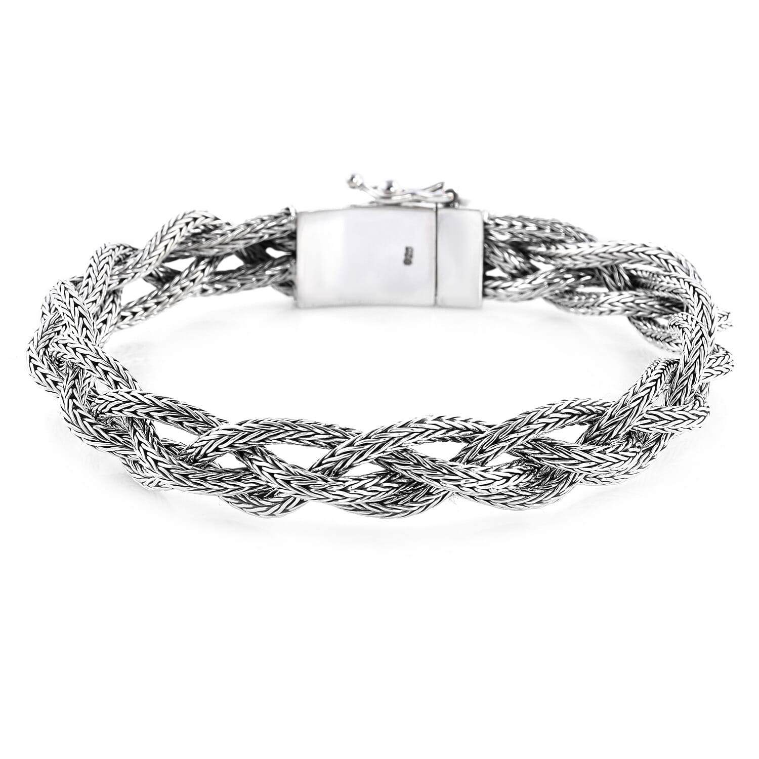 BALI LEGACY Sterling Silver Tulang Naga Bracelet (7.00 In) (40 g)