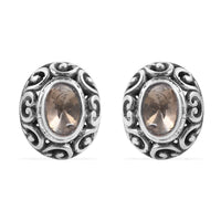 BALI LEGACY 0.60 ctw Polki Diamond Stud Earrings in Sterling Silver