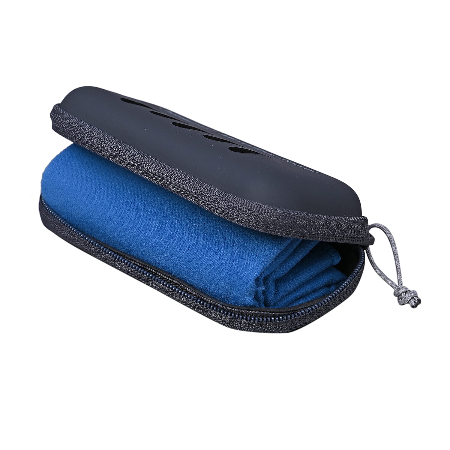 HOMESMART Blue Portable Quick Drying Sport Towel (11.5"x23.5") (85% Polyester and 15% Polyamide)