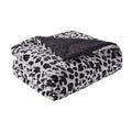 VCNY HOME Faux Fur Black Cheetah Throw - Sticky add to cart bar