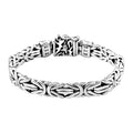 BALI LEGACY Sterling Silver Borobudur and Tulang Naga Bracelet (50 g) - Sticky add to cart bar